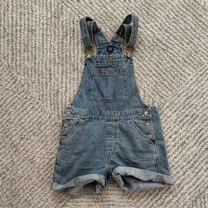 GAP Women's Blue Denim Overalls